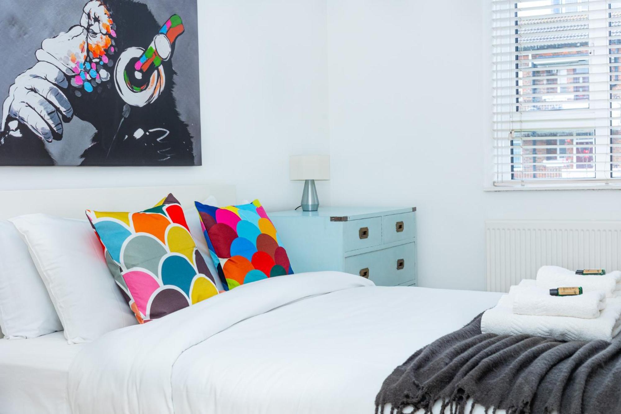 Bright Modern 1 Bedroom Flat, 5 Min To Vauxhall St لندن المظهر الخارجي الصورة
