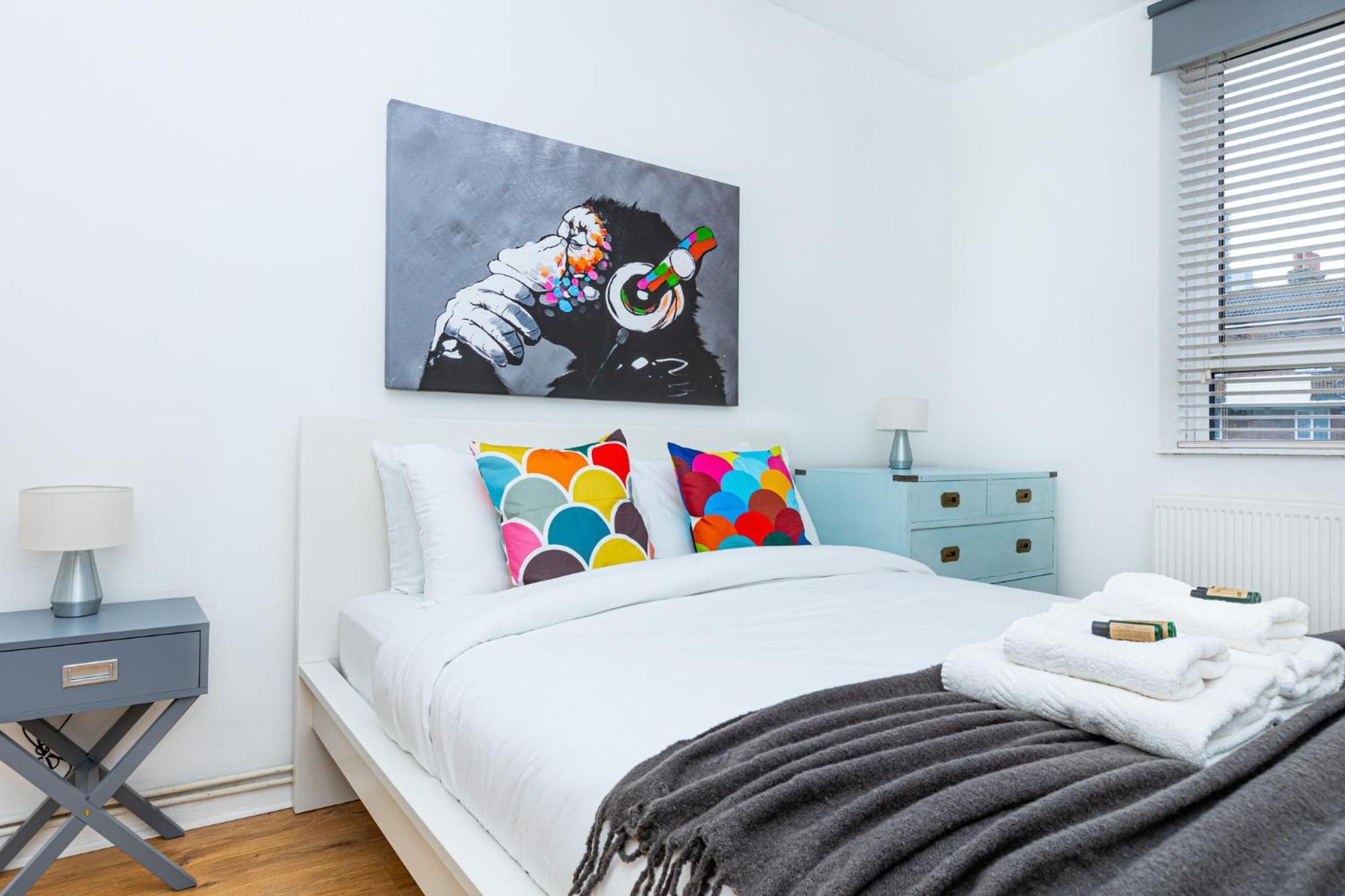 Bright Modern 1 Bedroom Flat, 5 Min To Vauxhall St لندن المظهر الخارجي الصورة