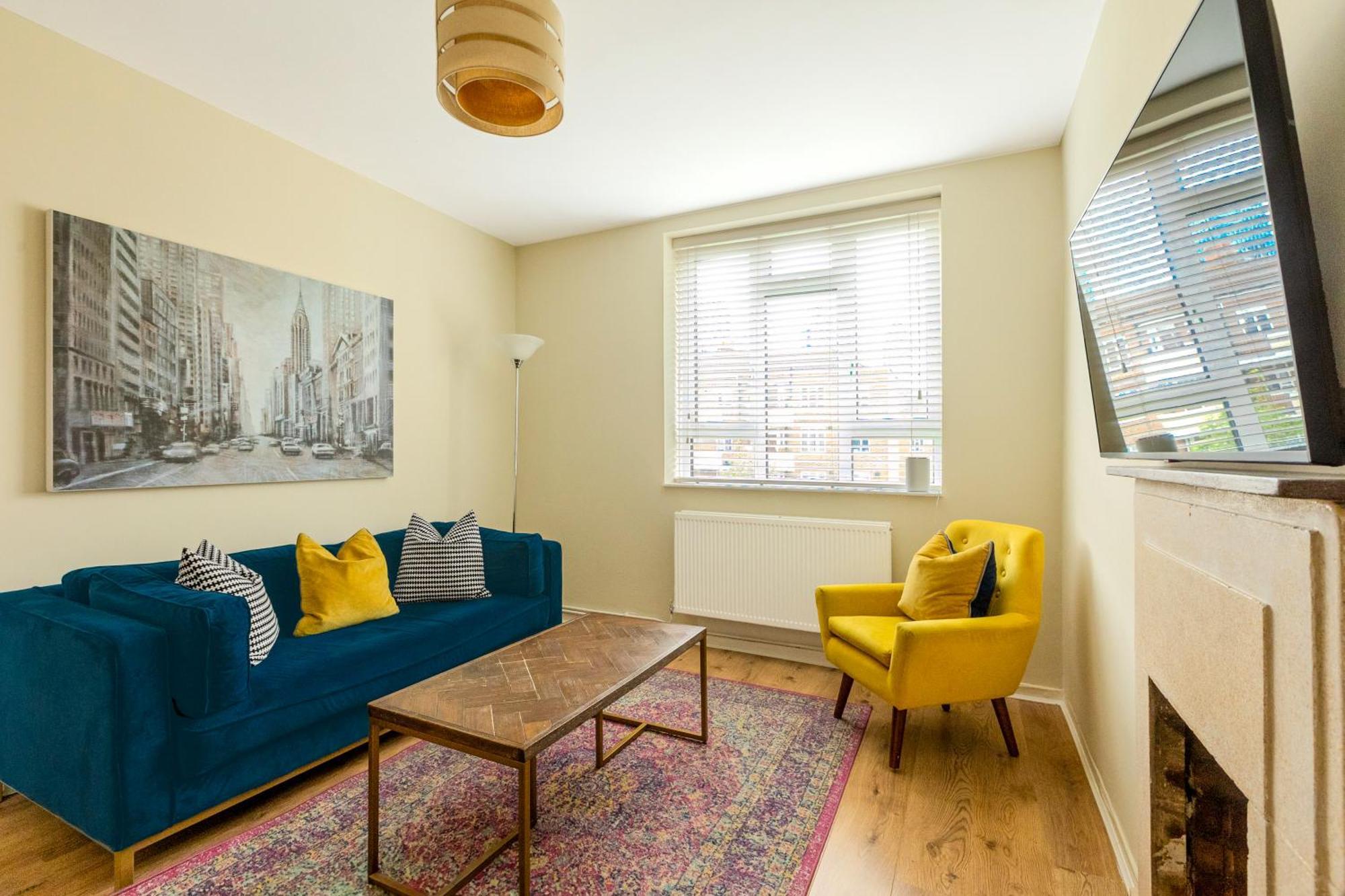 Bright Modern 1 Bedroom Flat, 5 Min To Vauxhall St لندن المظهر الخارجي الصورة